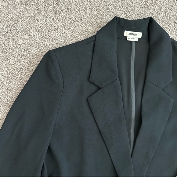 Jason Wu Blazer Womens Size S Black White Waist Tie - Picture 6 of 14